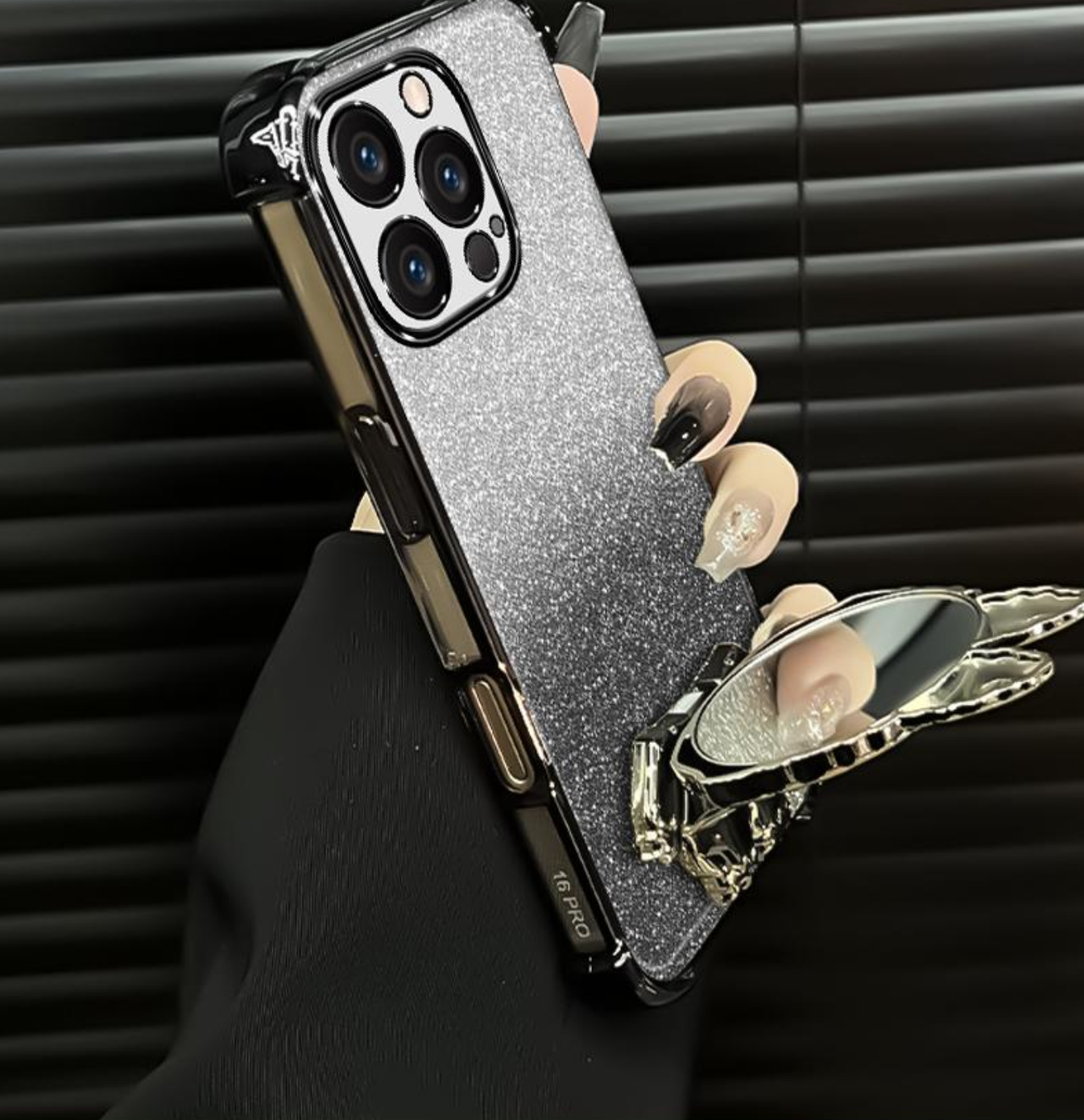 labubu phone case with mirror anti-drop