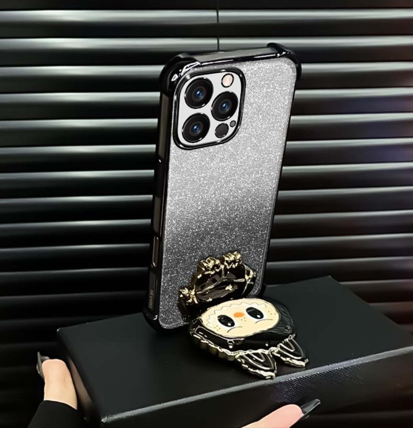 labubu phone case with mirror anti-drop