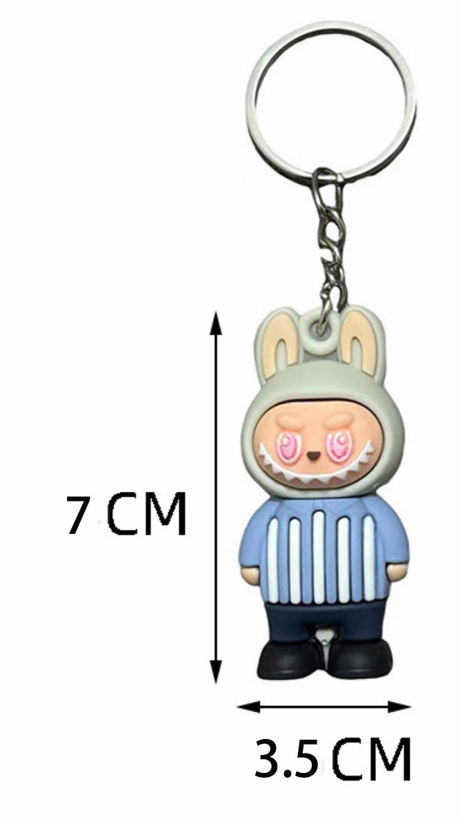 Labubu doll with key chain